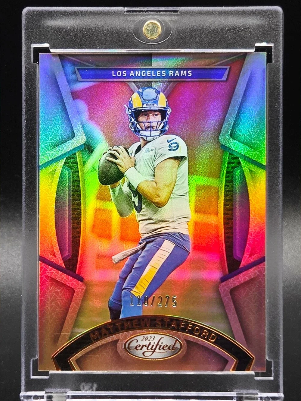 2023 Panini Certified - Matthew Stafford #35 Mirror Bronze 110/275